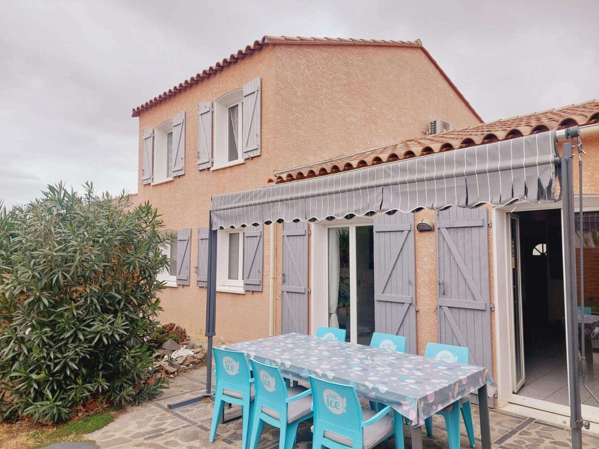 Charmante Villa Equipee, Piscine Le Soler Exterior photo